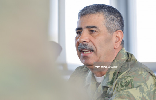 Azərbaycan Respublikasının müdafiə naziri general-polkovnik Zakir Həsənov