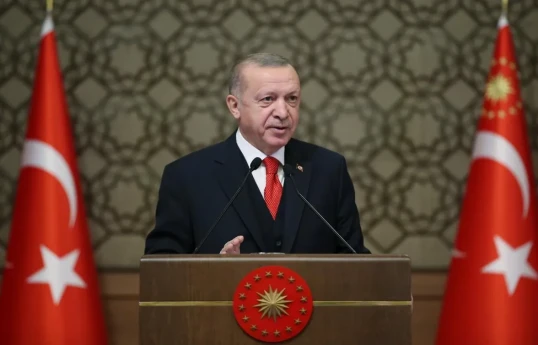 Türkiyə Prezidenti Rəcəb Tayyib Ərdoğan