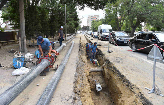 Bakıda 32 ünvanda istismar müddəti başa çatmış içməli və tullantı su xətləri yenilənəcək