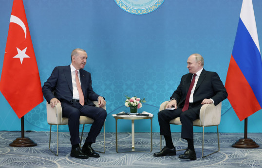 Türkiyə Prezidenti Rəcəb Tayyib Ərdoğan, Rusiya Prezidenti Vladimir Putin