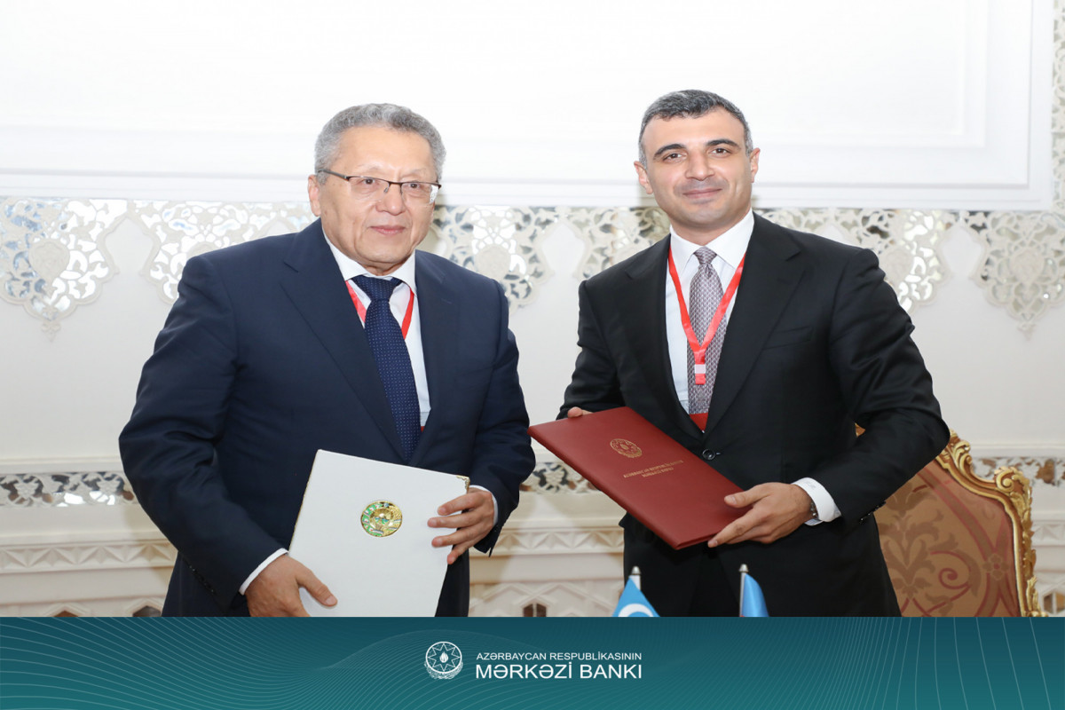 Azərbaycan və Özbəkistan Mərkəzi Bankları arasında anlaşma memorandumu imzalanıb