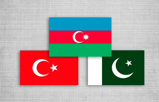 XİN Azərbaycan, Türkiyə və Pakistan üçtərəfli görüşünə dair Birgə Bəyanat yayıb
