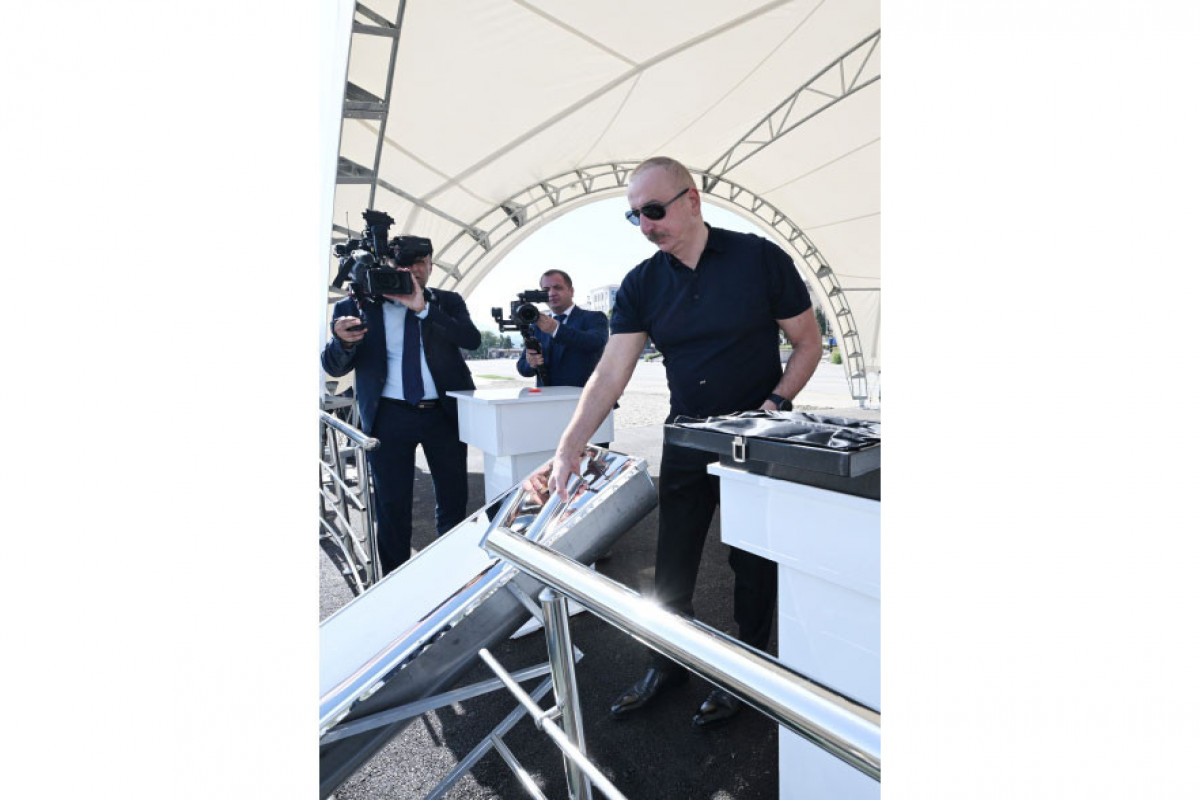 Xankəndi Konqres Mərkəzinin təməli qoyulub - FOTO 