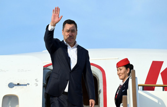 Sadır Japarov Azərbaycana səfərə yola düşüb