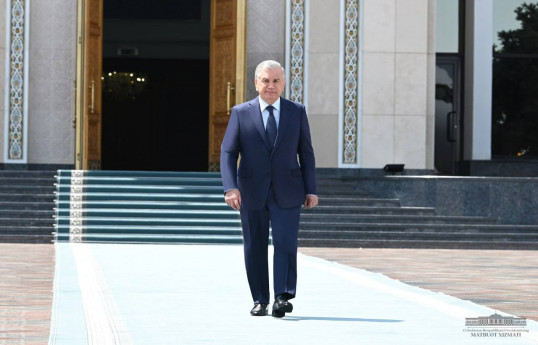 Özbəkistan Prezidenti Azərbaycana işgüzar səfərə yola düşüb - FOTO 