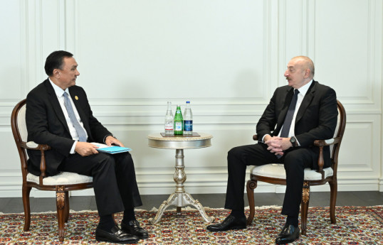 Prezident İlham Əliyev Şuşada TDT-nin Baş katibini qəbul edib - YENİLƏNİB 