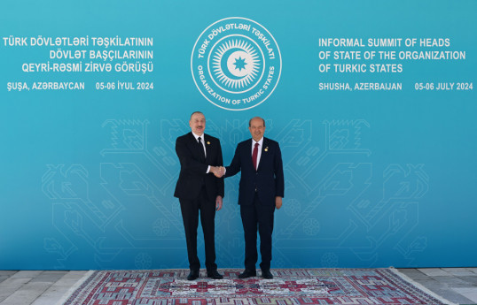 Azərbaycan Respublikasının Prezidenti İlham Əliyev, Şimali Kipr Türk Cümhuriyyətinin Prezidenti Ersin Tatar