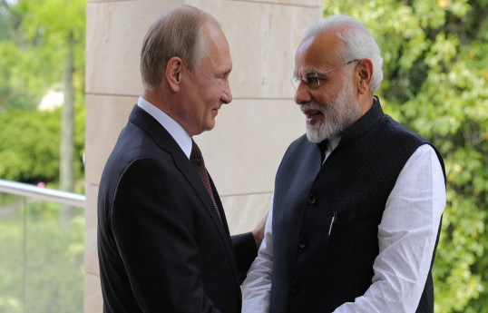 Putin Modi ilə Rusiyada danışıqlar aparacaq