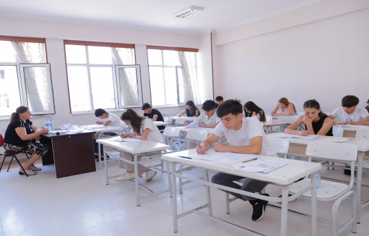 Naxçıvanda II və III ixtisas qrupları üzrə qəbul imtahanının ikinci mərhələsi keçirilib
