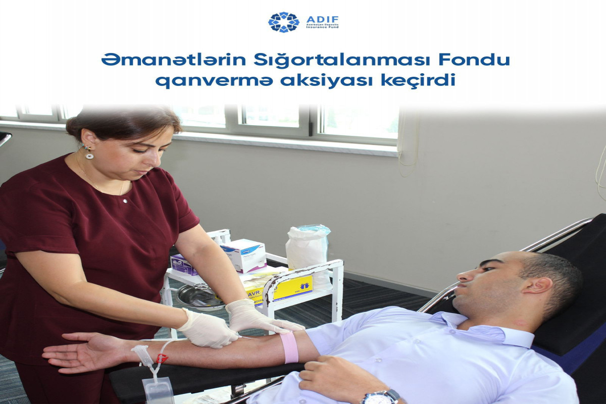 Əmanətlərin Sığortalanması Fondu qanvermə aksiyası keçirib