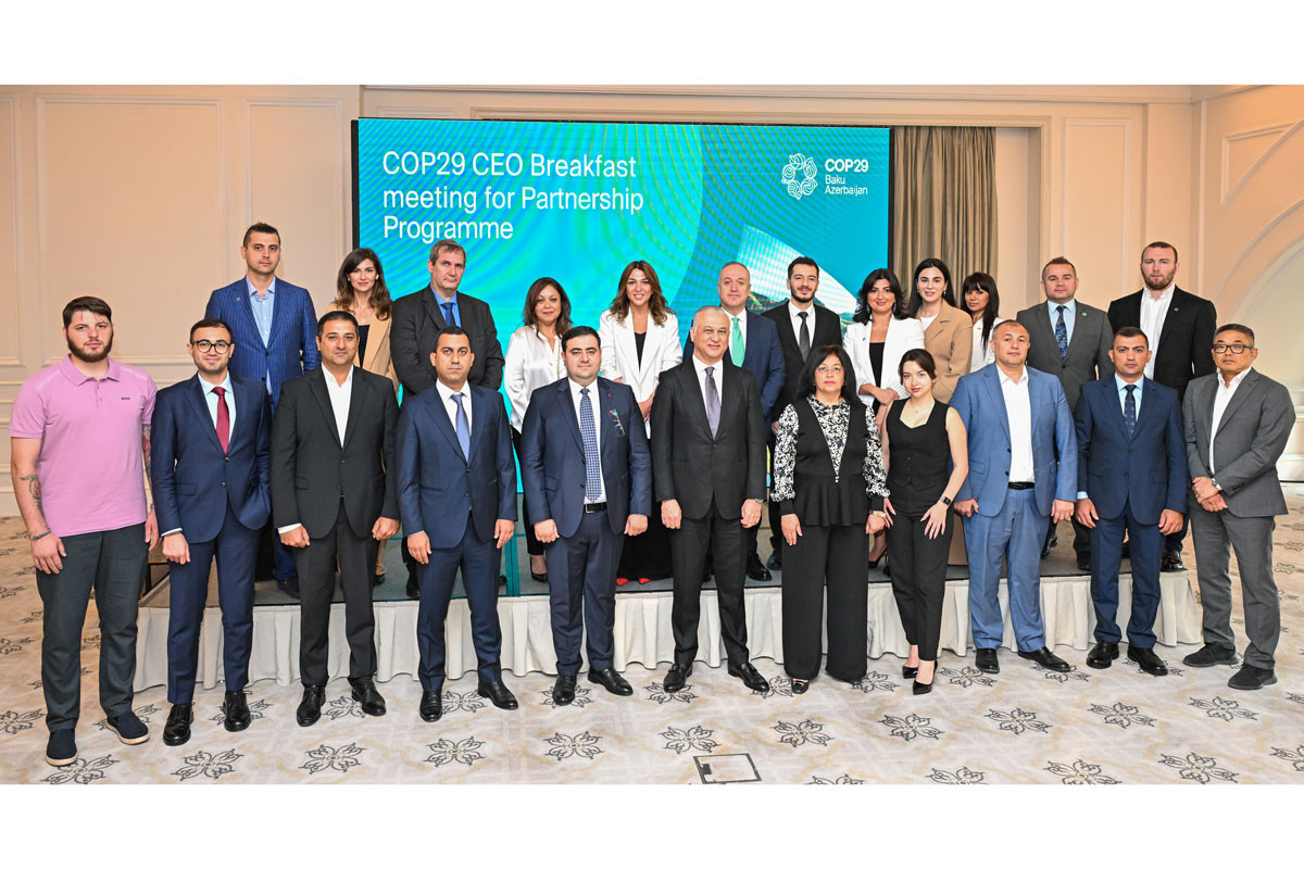 COP29-un “Milli Öhdəlik Proqramı” çərçivəsində özəl sektorun nümayəndələri ilə növbəti rəsmi görüş keçirilib - VİDEO 