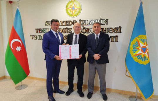 FHN-in Sənayedə İşlərin Təhlükəsiz Görülməsi və Dağ-Mədən Nəzarəti Dövlət Agentliyi yenidən beynəlxalq sertifikata layiq görülüb