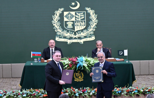 İslamabadda Azərbaycan ilə Pakistan arasında imzalanmış sənədlərin mübadiləsi mərasimi olub  - YENİLƏNİB   - FOTO 