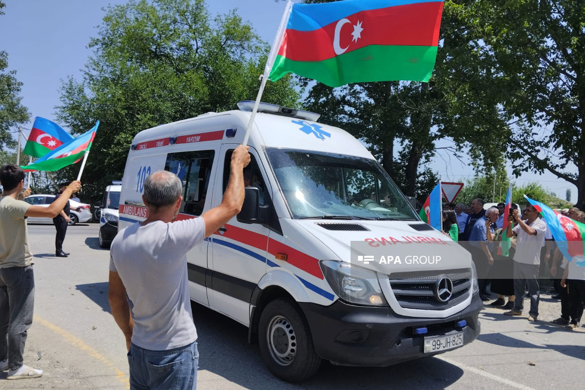 Kəlbəcərdə itkin düşmüş I Qarabağ müharibəsi şəhidinin qalıqları Qubada dəfn olunub - FOTO 