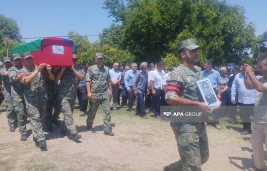 31 il əvvəl Qarabağda itkin düşən ana və oğulun meyitlərinin qalıqları Saatlıda dəfn edilib - FOTO 