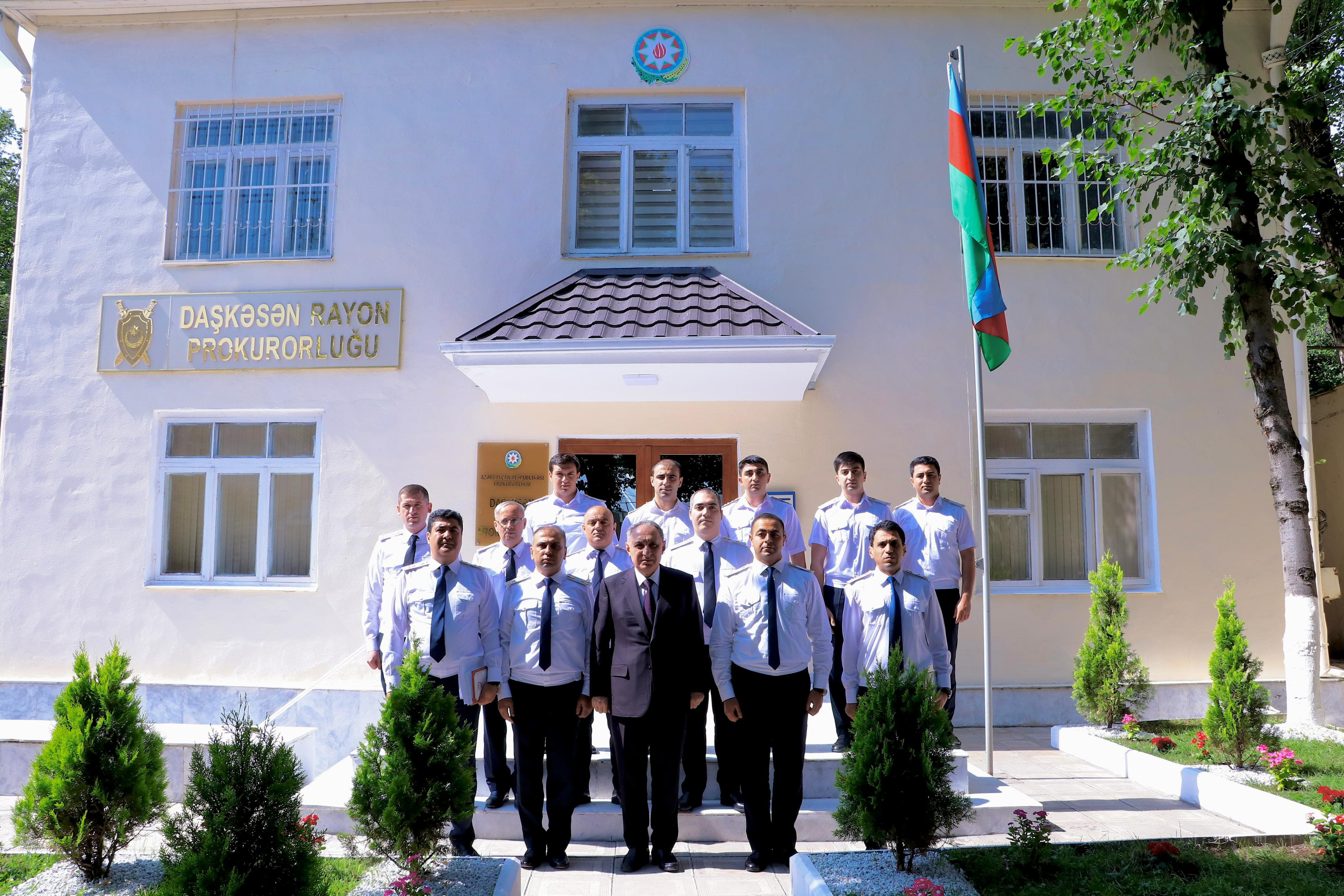 Baş prokuror Daşkəsəndə vətəndaşları qəbul edib