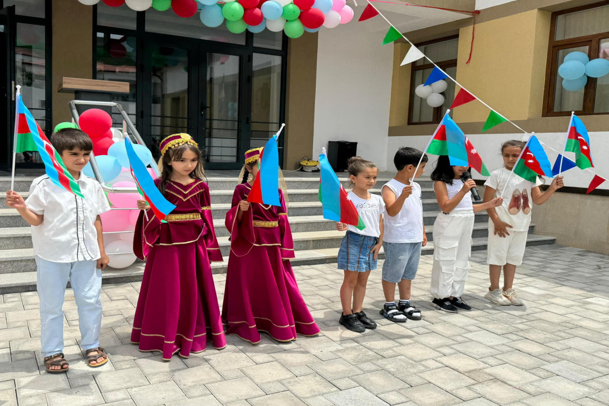 Zabuxda körpələr evi-uşaq bağçasının fəaliyyətinin bərpa olunması ilə bağlı tədbir keçirilib - FOTO 