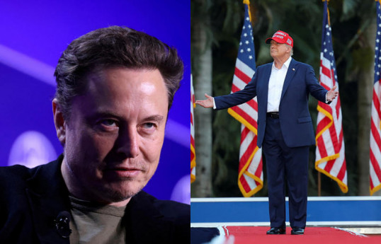 İlon Mask və Donald Tramp