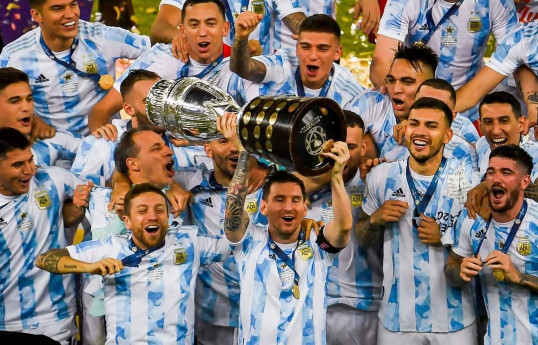 Argentina Amerika Kubokunun qalibi olub