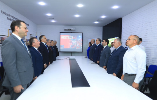 Gəncədə Türkiyənin Demokratiya və Milli Birlik Günü ilə əlaqədar tədbir keçirilib