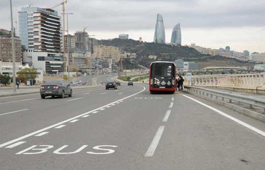 AYNA sədri:  160 km yeni avtobus zolaqları yaradılacaq
