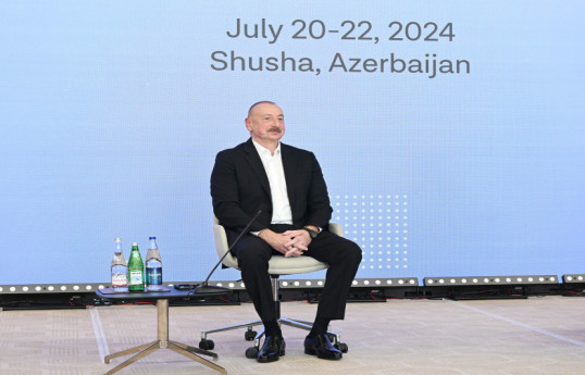 Prezident: Biz istərdik ki, Azərbaycanda və regionda baş verən hadisələr obyektiv şəkildə işıqlandırılsın