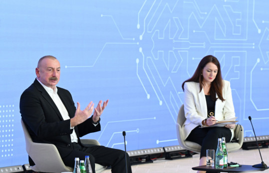 Prezident: Britaniyada bütün liderlər mənə Ermənistan, sülh sazişi haqqında suallar verirdilər