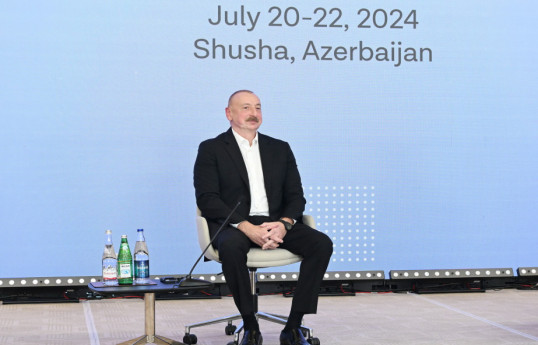 Dövlət başçısı: Azərbaycan qazının Avropaya nəqlini iki dəfə artırmaq bizim hədəfimizdir