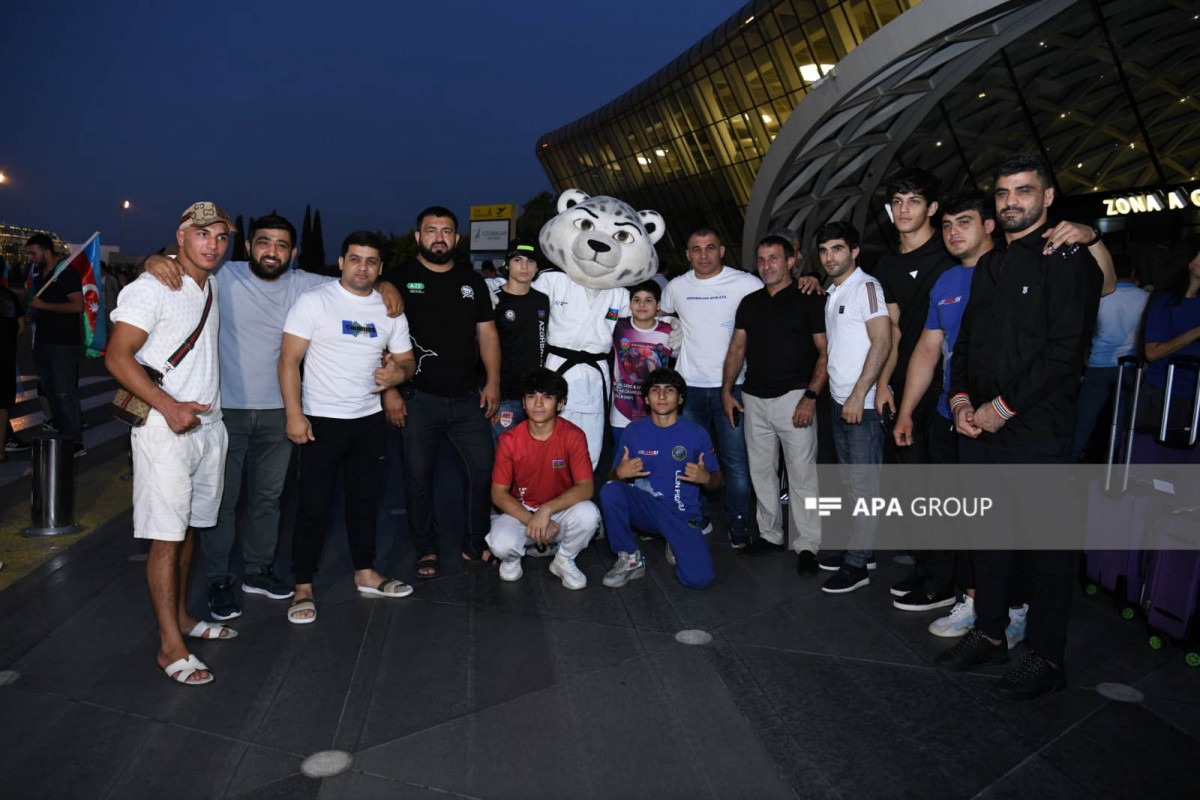 Azərbaycan idmançılarının bir qrupu Paris Yay Olimpiya Oyunlarına yola salınıb - FOTO 