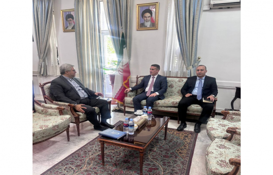 Azərbaycan səfiri İran XİN-də görüşlər keçirib - FOTO 