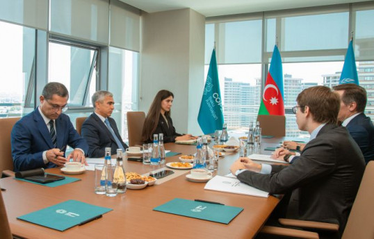 İtaliyanın Azərbaycandakı səfiri ölkəmizlə birgə layihələri müzakirə edib - FOTO 