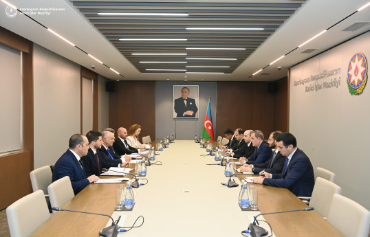 Ceyhun Bayramov İsrail XİN-in baş direktoru ilə görüşüb