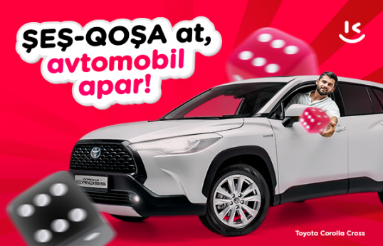 “Kontakt” ən son model avtomobil hədiyyə edir: ŞEŞ-QOŞA AT, AVTOMOBİL APAR - VİDEO 