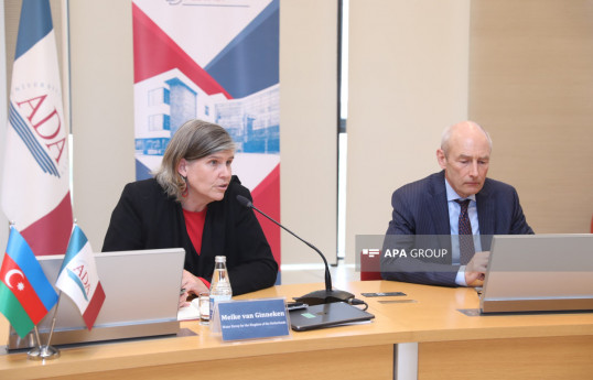 Meike van Ginneken: Niderland və Azərbaycan su idarəçiliyi baxımından oxşar ölkələrdir