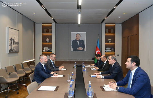 Ceyhun Bayramov Polşa səfirini qəbul edib, regional məsələləri müzakirə edib