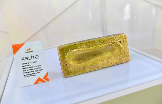 Daşkəsəndə qiymətli metal emalı zavodu tam rejimdə işə salınıb