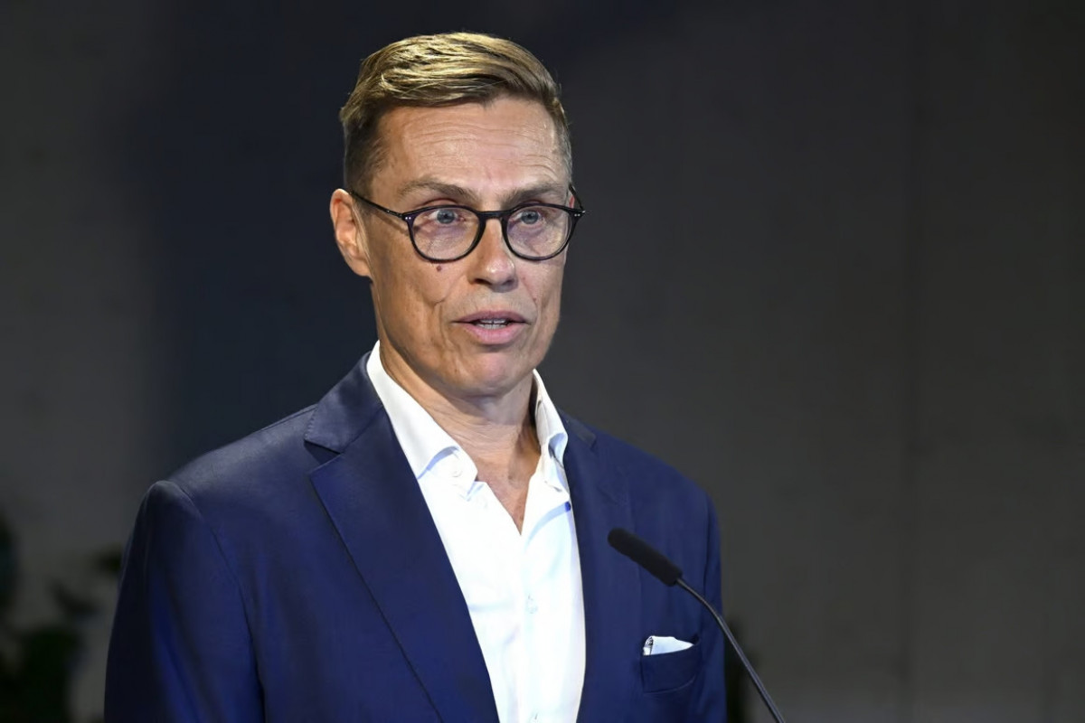 Finlandiyanın Prezidenti Aleksandr Stubb