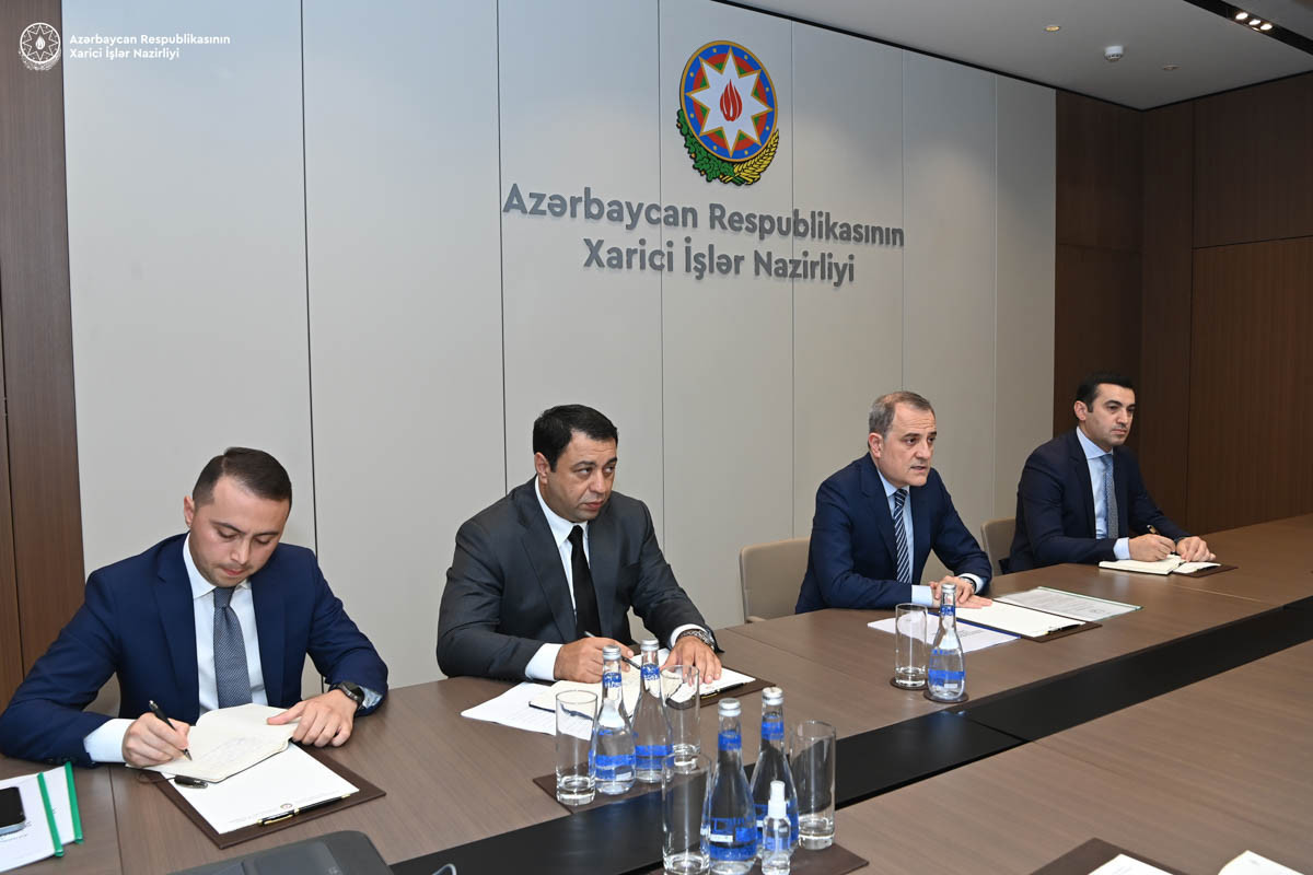 Ceyhun Bayramov Pakistanın yeni səfirini qəbul edib
