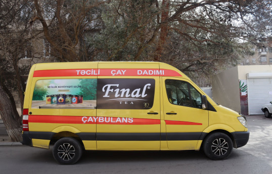 "Çaybulans" şəhərdəki gəzintisinə davam edir