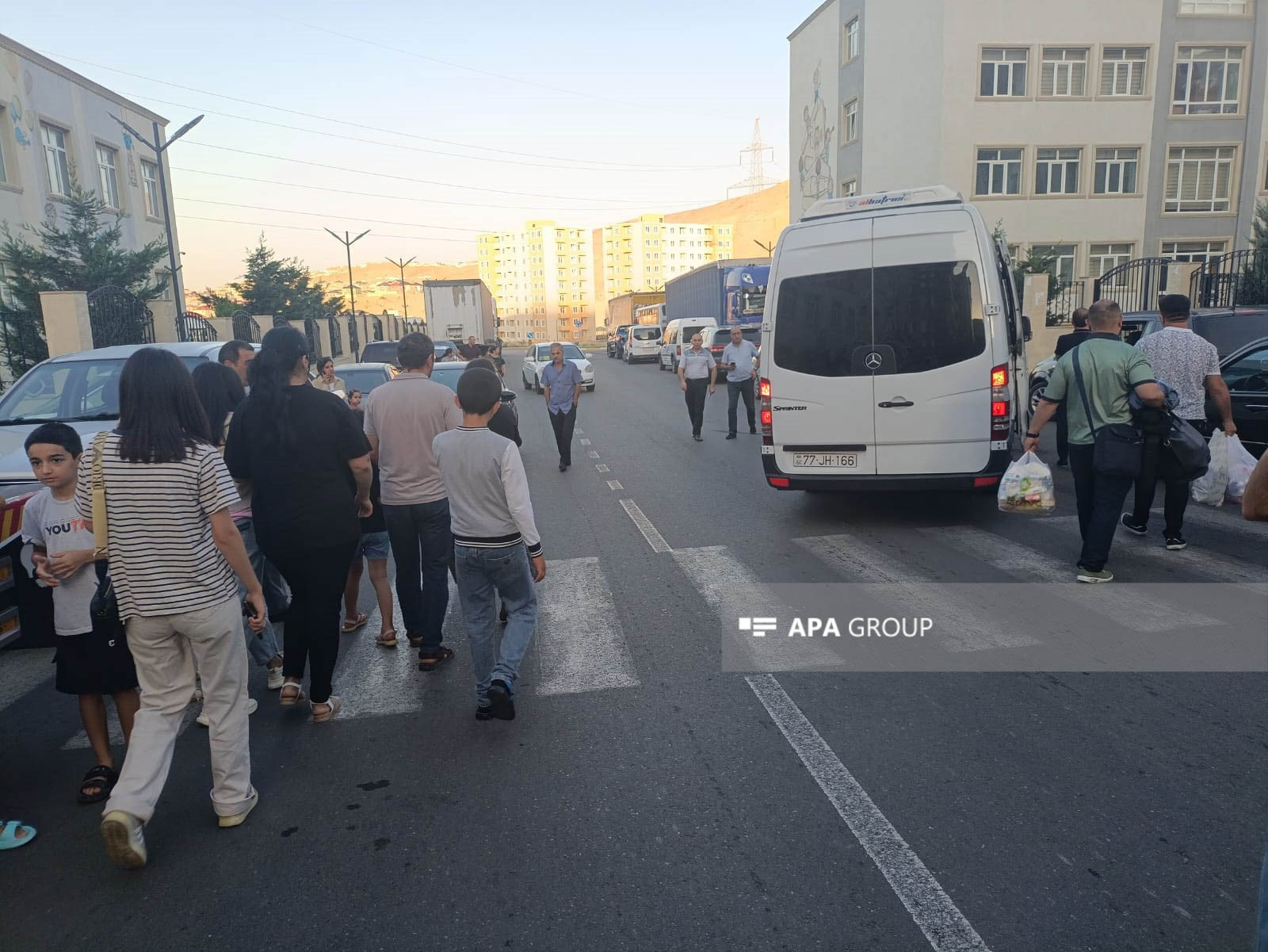Laçın şəhərinə növbəti köç karvanı yola salınıb - FOTO 