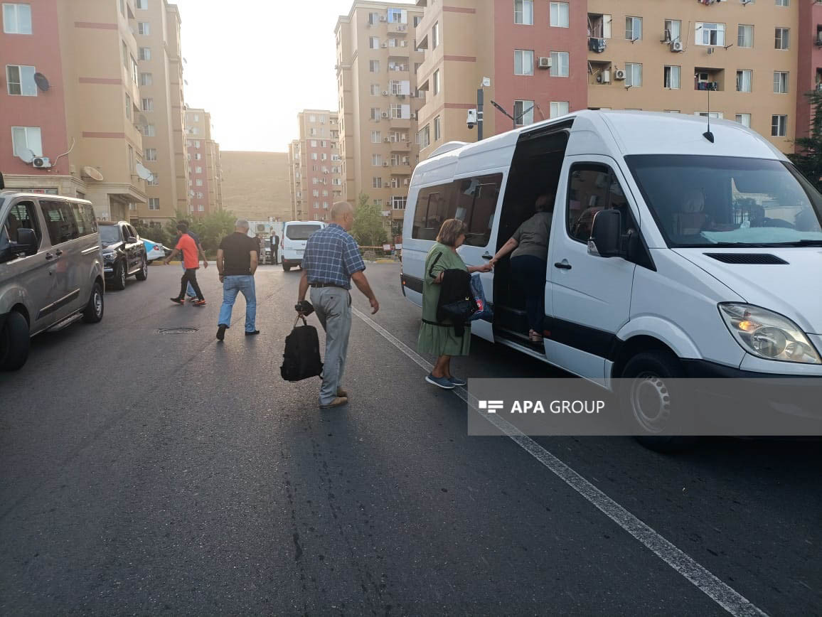 Laçın şəhərinə növbəti köç karvanı yola salınıb - FOTO 