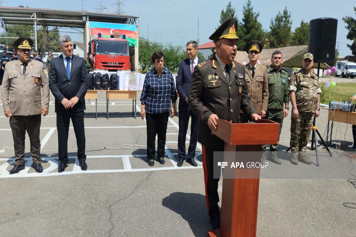 FHN-in Şimal Regional Mərkəzində şəhid övladları üçün “açıq qapı günü” keçirilib - FOTO 