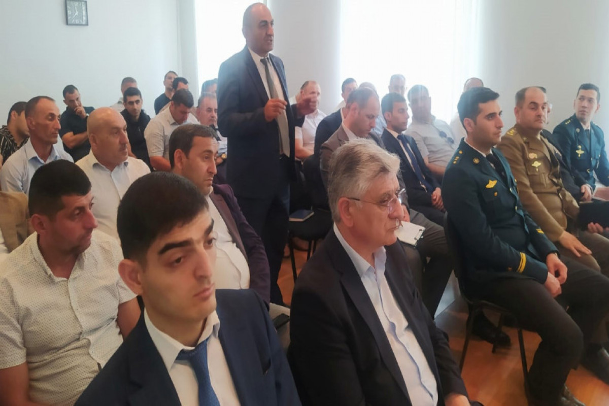 Lənkəranda su hövzələrində təhlükəsizliyin təmin edilməsi məsələləri müzakirə olunub