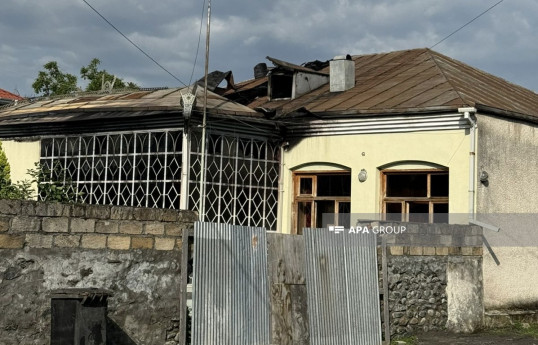Zaqatalada fərdi yaşayış evini ildırım vurub - FOTO  - YENİLƏNİB 