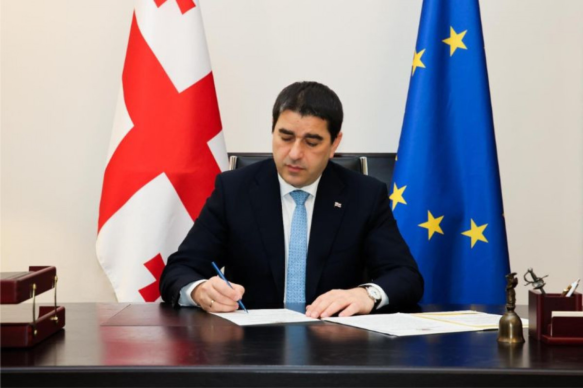 Gürcüstan parlamentinin sədri Şalva Papuaşvili