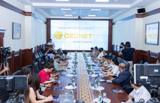 Dövlət Gömrük Komitəsi "ÖZÜNET" platformasını təqdim edib - FOTO 