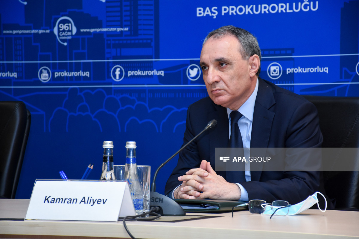 Генеральный прокурор Азербайджана Кямран Алиев
