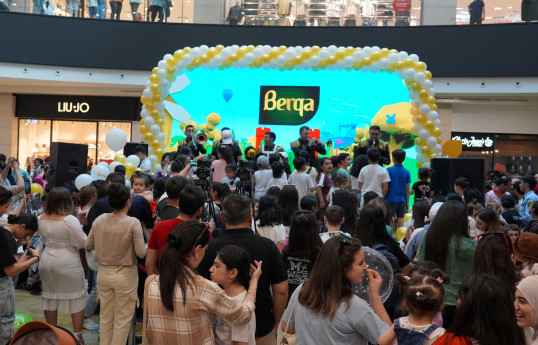 "Berqa” "Park Bulvar”da uşaqlar üçün möhtəşəm əyləncə proqramı təşkil edib