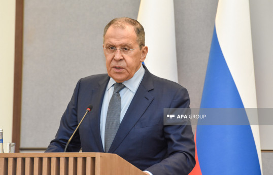Rusiya xarici işlər naziri Sergey Lavrov