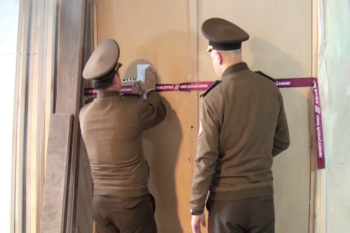 Yasamalda yanğın təhlükəsizliyini pozan mebel sexinin fəaliyəti dayandırılıb